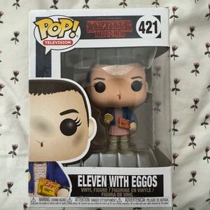 Stranger Things Eleven (With Eggos) Funko Pop